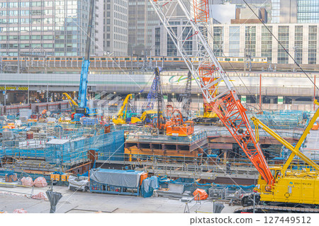 Construction site of Torch Tower, Tokyo's new landmark, scheduled for completion in 2028 Construction site of Torch Tower, Tokyo's new landmark, scheduled for completion in 2028 127449512