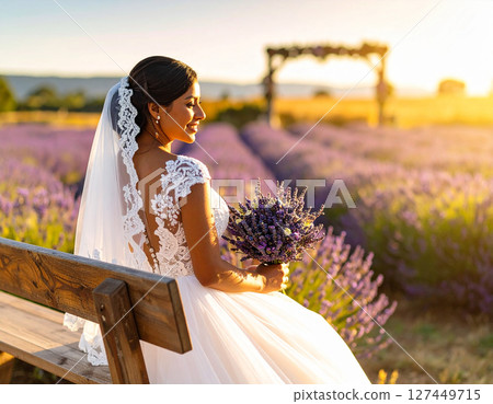 Beautiful bride 127449715