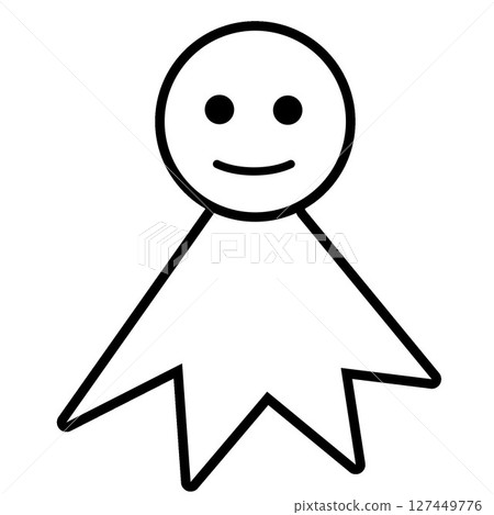 Illustration of teru teru bozu 127449776