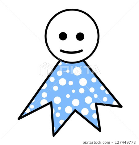 Illustration of teru teru bozu 127449778