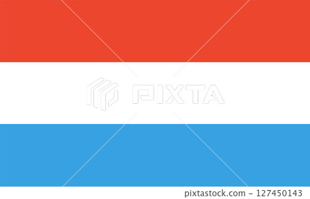 Luxemburg national flags illustration. Flag of Luxemburg. Luxemburg national flags illustration. Flag of Luxemburg. 127450143