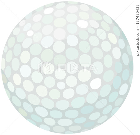 高爾夫球插畫向量素材 高爾夫球插畫向量素材 127450435