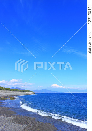 Scenery of Miho no Matsubara and Mt. Fuji, Shizuoka City, Shizuoka Prefecture 127450564
