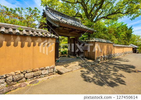 大分縣杵築市的街道景觀 大分縣杵築市的街道景觀 127450614