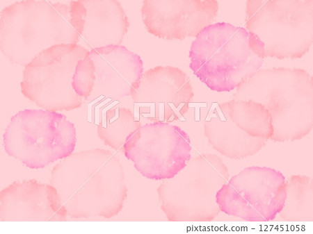 淡水彩背景紋理_粉紅色 淡水彩背景紋理_粉紅色 127451058