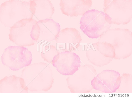 Pale watercolor background texture_pink 127451059