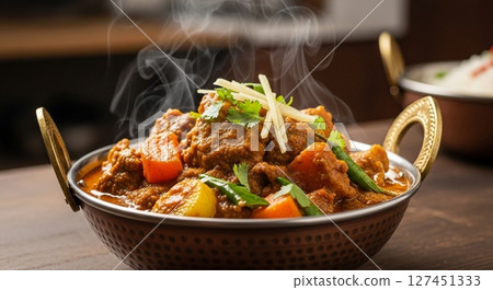 Authentic curry 127451333