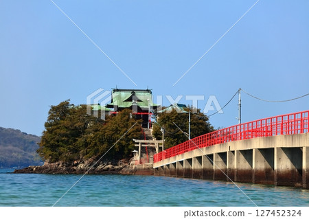 【香川縣】晴天的津馬神社(子之神) 【香川縣】晴天的津馬神社(子之神) 127452324