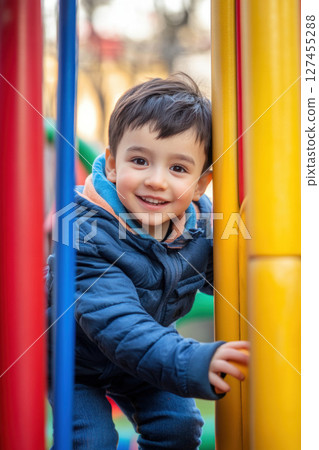 boy playground equipment jacket expression sections boy playground equipment jacket expression sections 127455288