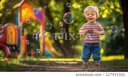 child depth field background candid shot child depth field background candid shot 127455302