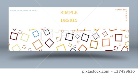 Geometric composition. Template for the design of title pages, covers, books, brochures, leaflets, posters, booklets. Layout of the interior and decoration ideas 127459630