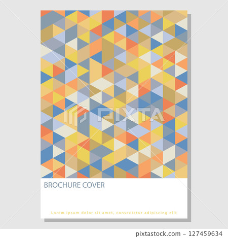 A color kaleidoscope. the layout of the composition for the creative idea of the design of title pages, covers, books, brochures, leaflets, posters, booklets. Layout of the interior and decoration A color kaleidoscope. the layout of the composition for the creative idea of the design of title pages, covers, books, brochures, leaflets, posters, booklets. Layout of the interior and decoration 127459634