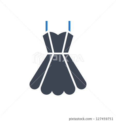 Elegant Dress Icon 127459751