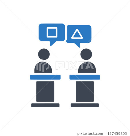 Debate Icon Debate Icon 127459803