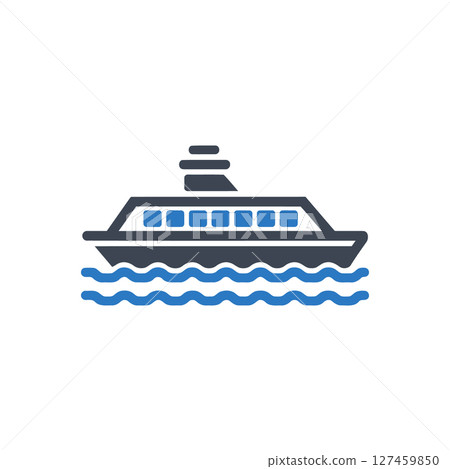 Ferry Icon 127459850