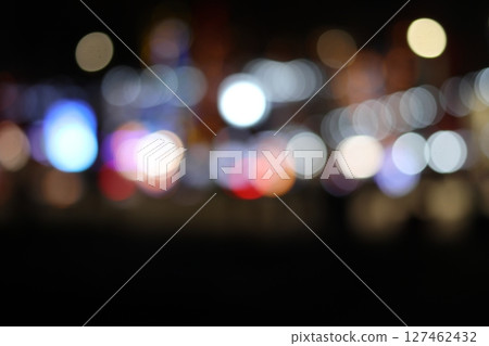 Abstract background of city street in bokeh. 127462432