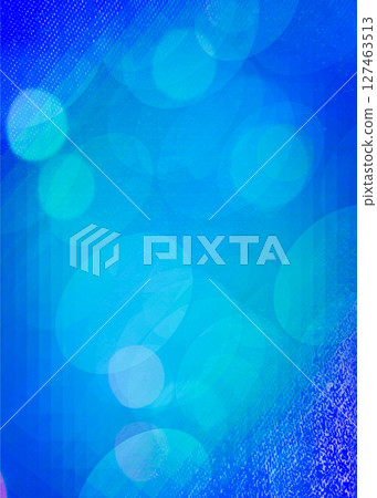 Blue bokeh vertical background for Banner, Poster, ad, celebration, event and various design works 127463513