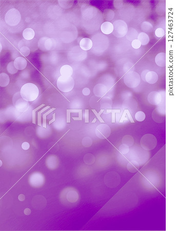 Purple bokeh vertical background for Banner, Poster, ad, celebration, event and various design works 127463724