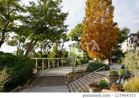 Moegi no Yakata in the Kitano Foreign Residences district of Kobe 127464353