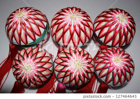 Gotenmari, local toy, folk craft 127464643