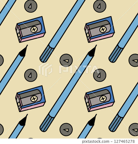 School Supplies - Various Colorful Icons and Back to School Logo. Pens, Pencils, Rulers, Notepad, Backpack, Scissors, Compasses, Eraser, Sharpener, Chalkboard, Calculator and others. School Supplies - Various Colorful Icons and Back to School Logo. Pens, Pencils, Rulers, Notepad, Backpack, Scissors, Compasses, Eraser, Sharpener, Chalkboard, Calculator and others. 127465278