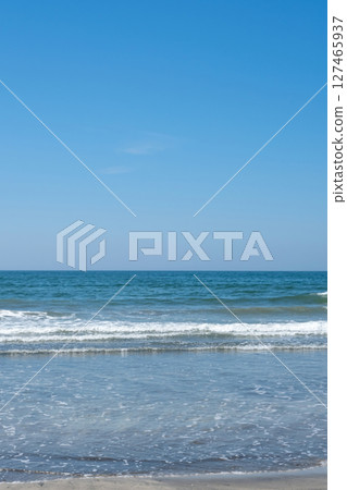 Shonan's blue sea and blue sky scenery Shonan's blue sea and blue sky scenery 127465937