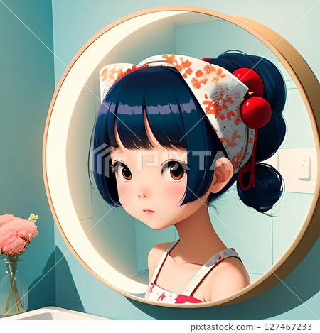 female, females, lady 127467233