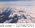 Cloud seen from an airplane 127467253