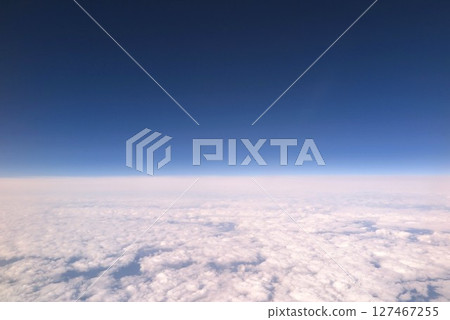 Cloud seen from an airplane 127467255