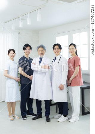 Medical staff, working people, doctors, nurses, medical image Medical staff, working people, doctors, nurses, medical image 127467282