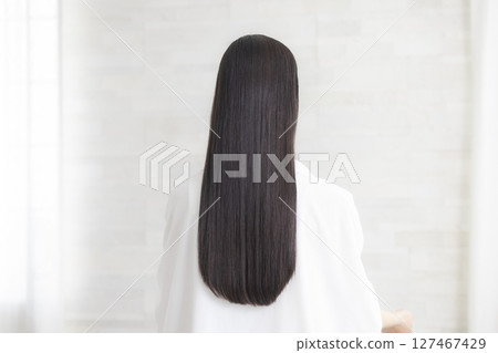 美麗的長發女人 美麗的長發女人 127467429