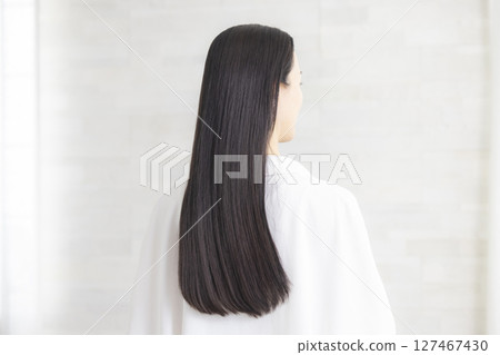 beautiful long hair woman beautiful long hair woman 127467430