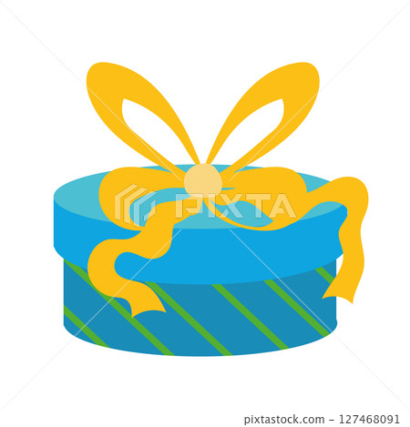 Colorful gift box design. Vector 127468091