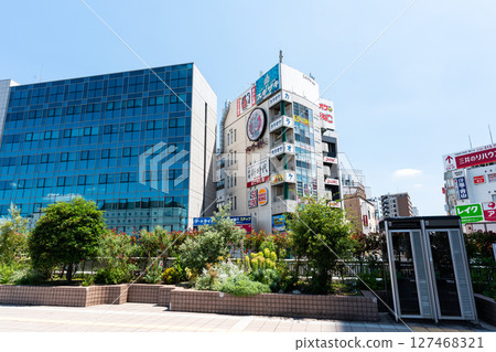 神奈川縣川崎市高津區溝口溝口站前東側建築物 神奈川縣川崎市高津區溝口溝口站前東側建築物 127468321