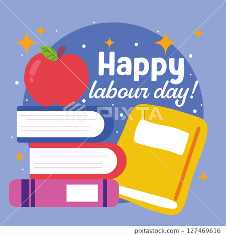 Labour Day teacher celebration. Vector Labour Day teacher celebration. Vector 127469616