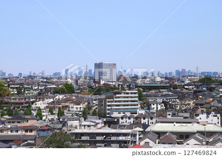 Distant view of the city Kawasaki City, Kanagawa Prefecture Distant view of the city Kawasaki City, Kanagawa Prefecture 127469824