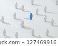 People models, business team concept, 3d 127469916