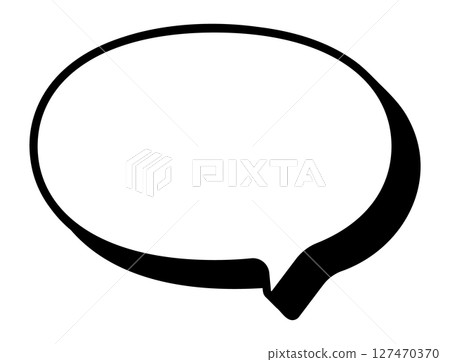 語音氣泡向量橢圓圓3D單 語音氣泡向量橢圓圓3D單 127470370