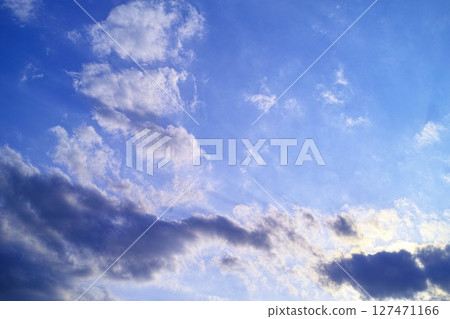 Blue sky and cloud image 127471166