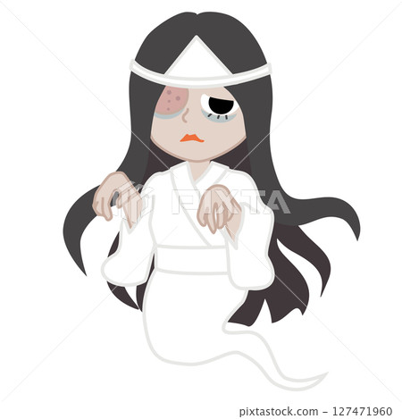 Japanese ghost vector illustration 127471960