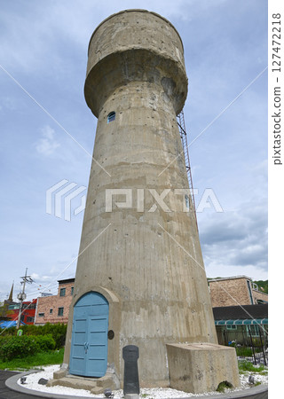 [韓國/永川郡] 永川站前的水塔上留有韓戰時期的彈孔 127472218