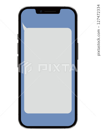 智慧型手機和通知螢幕 127472334