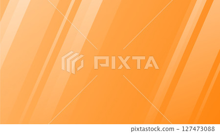 Background material using sharp diagonal lines in orange 127473088