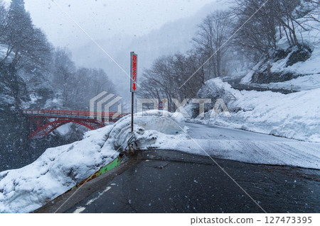 250317 Snow scene in Akiyamago 250317 Snow scene in Akiyamago 127473395
