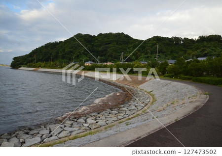 中海開墾地(島根縣安來市中海交流公園附近) 中海開墾地(島根縣安來市中海交流公園附近) 127473502
