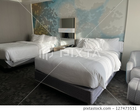 Hotel Room Bedroom Hotel Room Bedroom 127473531