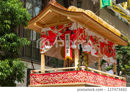 仙台青葉節:白色木製新山鉾 仙台青葉節:白色木製新山鉾 127473882