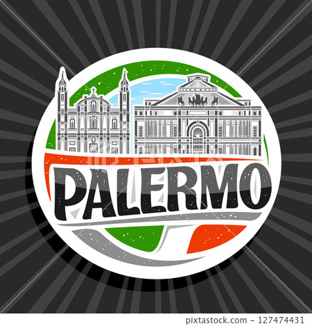Vector logo for Palermo 127474431