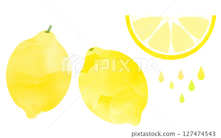 Lemon cartoon 127474543