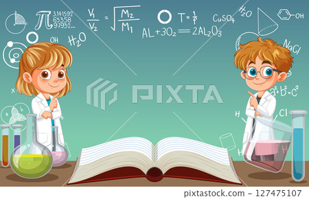 Young Scientists Exploring Chemistry Concepts 127475107
